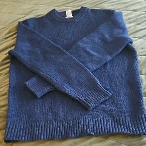 L.L. Bean Men's Rag Wool Crewneck Sweater